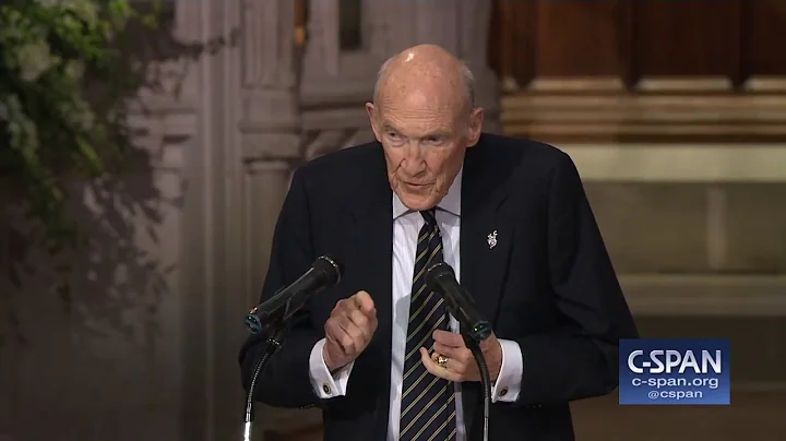 Former Senator Alan Simpson Tribute to President G...