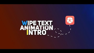 How to create wipe text animation on kinemaster || kinemaster tutorials || #techtrendcreation
