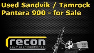 Used Tamrock Pantera 900 FOR SALE - Blasthole Drilling Rig - Used Sandvik Rock Drill - Tamrock