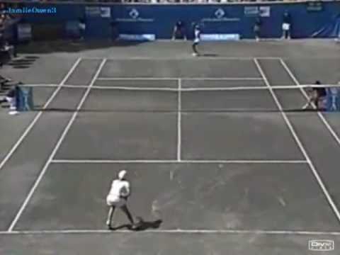 Venus Williams vs Justine Henin 2002 Amelia Island...