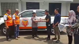Peluncuran Mobil Elshinta Rescue untuk segala kegiatan Elshinta Peduli Kemanusiaan.