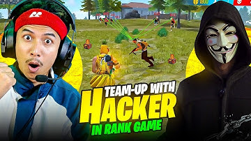 TEAMUP WITH HACKER IN BR RANK GAME