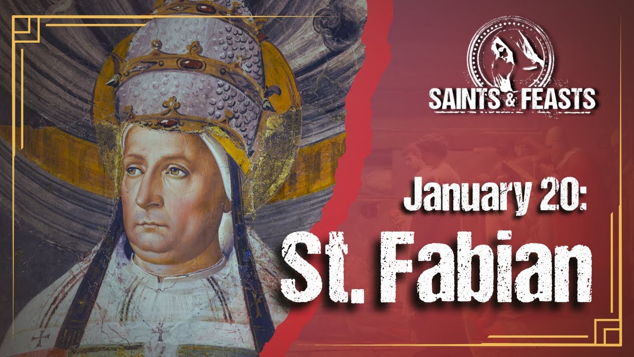20 января: Святой Фабиан, Папа Римский и мученик