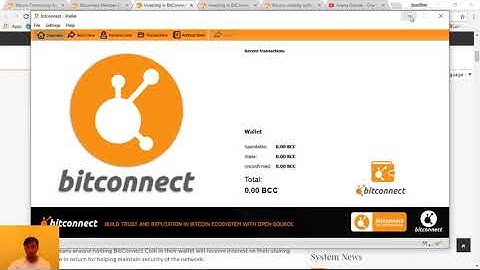 NEW!! BITCONNECT - A look on how staking and lending works!