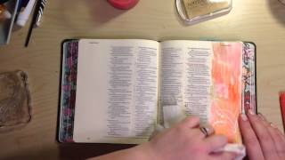 Bible Journaling with Gelatos