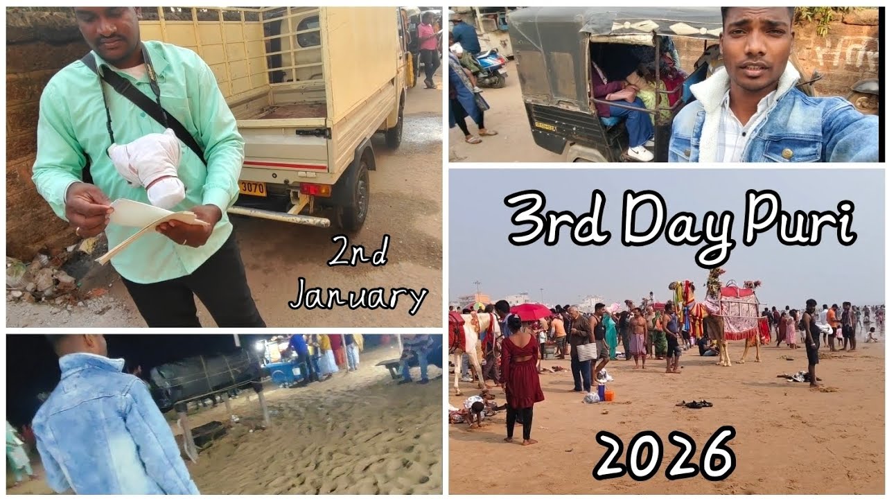 3rd Day of Odisha puri 🕊️🕉️💗
