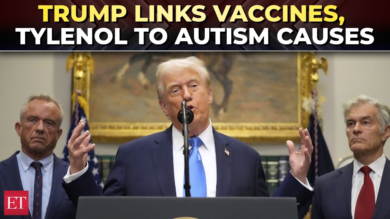 'Don't take Tylenol, spread vaccine schedule': Trump tells pregnant women, claims autism risk rises