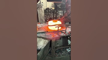 Inside the forging factory Punching Fire — The Most Satisfying Metalwork! #forging #machine #factory
