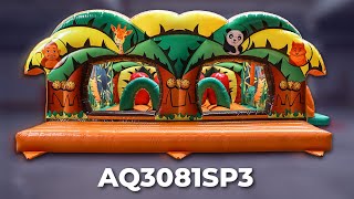 Airquee&#39;s Mini Jungle Kingdom with Side Slide -  AQ3081SP3