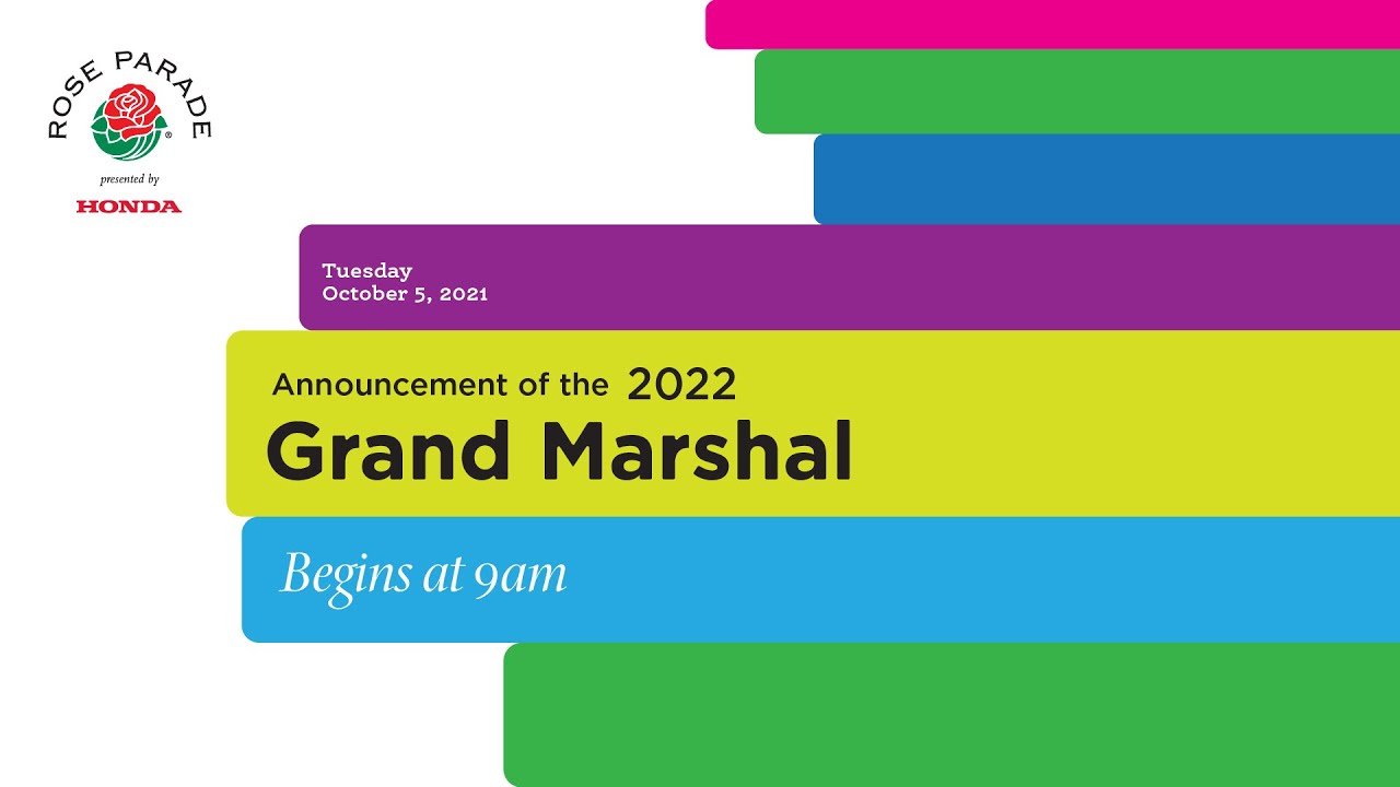Announcement of the 2022 Grand Marshal - YouTube