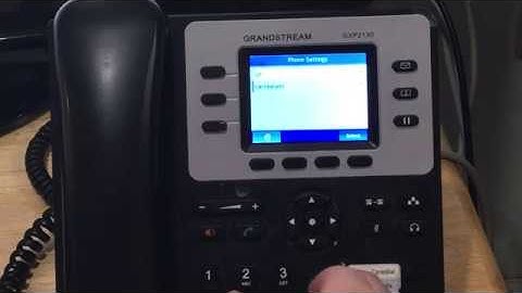 Grandstream Forwarding calls