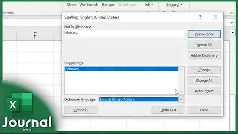 How to Check Spelling in Excel and Avoid Typos