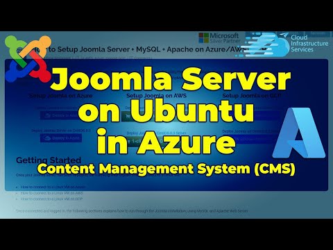 How to Setup/Install Joomla Server on Ubuntu in Azure (2 Min Setup)
