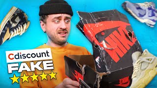 I TESTED the HIGHEST-RATED FAKE SNEAKERS on CDISCOUNT 😨