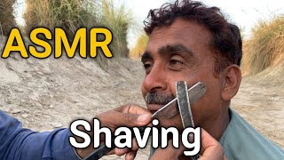 ASMR Fast Beard Shaving But Barber is(60 Year Old) !![ASMR]