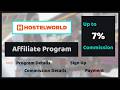 Hostelworld Affiliate Program [2026] | Earn Money from hostelworld.com