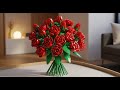 LEGO Botanicals Bouquet of Roses 10328 ❤️ Valentine’s Day Gift Idea | Romantic LEGO Flower Set