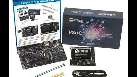 Getting started with PSoC 6 and ModusToolbox software