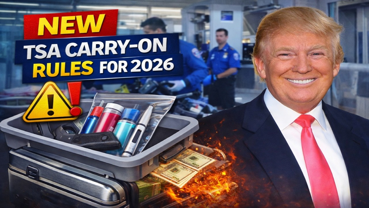 NEW TSA Carry-On Rules You NEED to Know in 2026 - YouTube
