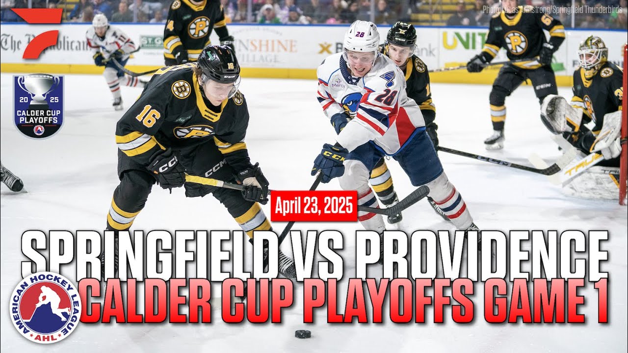 AHL Playoffs Free Live Stream - Springfield Thunderbirds Vs. Providence ...