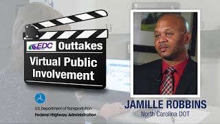 Virtual Public Involvement Jamille Robbins NCDOT