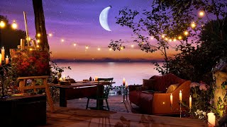 Cozy Forest retreat at night: Enchanting Living Room & Art Studio by the Lake's Edge in Moonlight by Night Dreams 14,533 views 10 months ago 8 hours