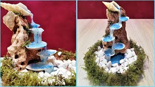 DIY Seashell Waterfall / Hot Glue Waterfall