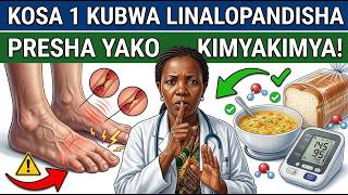 Acha Kula Vyakula Hivi 3 Mara Moja Kama Unataka Kushusha Presha Ya Damu!