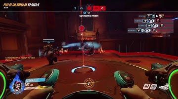 Triple kill plus 1, helped our mei, DVA Overwatch PotG