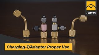 Charging T & Adapter Fitting Proper Use Profile