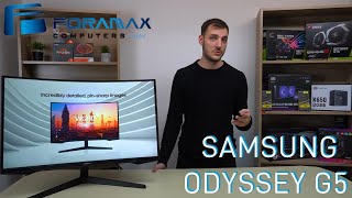 Olcsó Gamer Monitor a népnek?? A Samsung válaszolt, íme az Odyssey G5!! ||  Foramax Computers || - YouTube