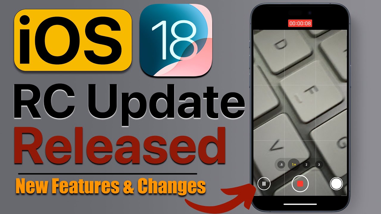 iOS 18 RC Build is Released! - Every New Features and Changes You Need ...