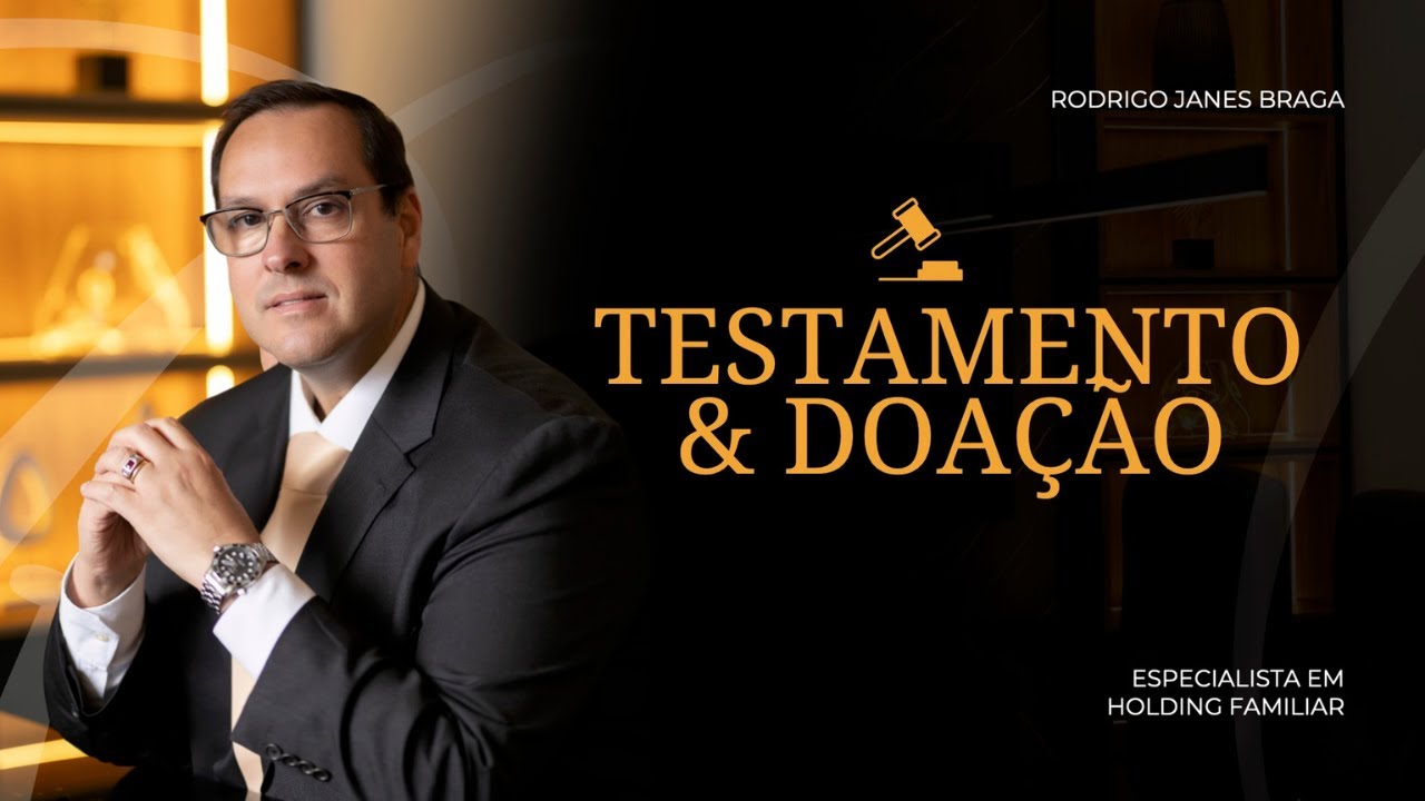 TESTAMENTO E DOAÇÃO DIA 02/03/2026 ÀS 19H30