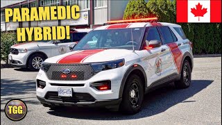 New Paramedic Hybrid Suv With Lights Siren Interior Demo 