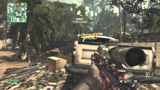 Mw3: Cross Map Quickscope + colteral triple feed