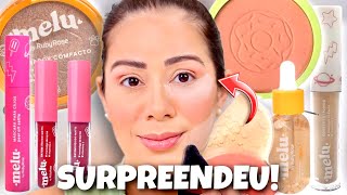 I Tested MELU RUBY ROSE Makeup | CONCEALER, HIGHLIGH, LOOSE POWDER AND MORE