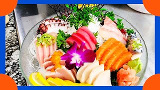 Sashimi Deluxe Platter - How To Make Sushi Series寿司刺身摆盘