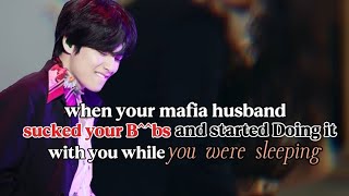 When your mafia husband sucked your B^^bs and started Doing it with you while- Taehyung FF Oneshot