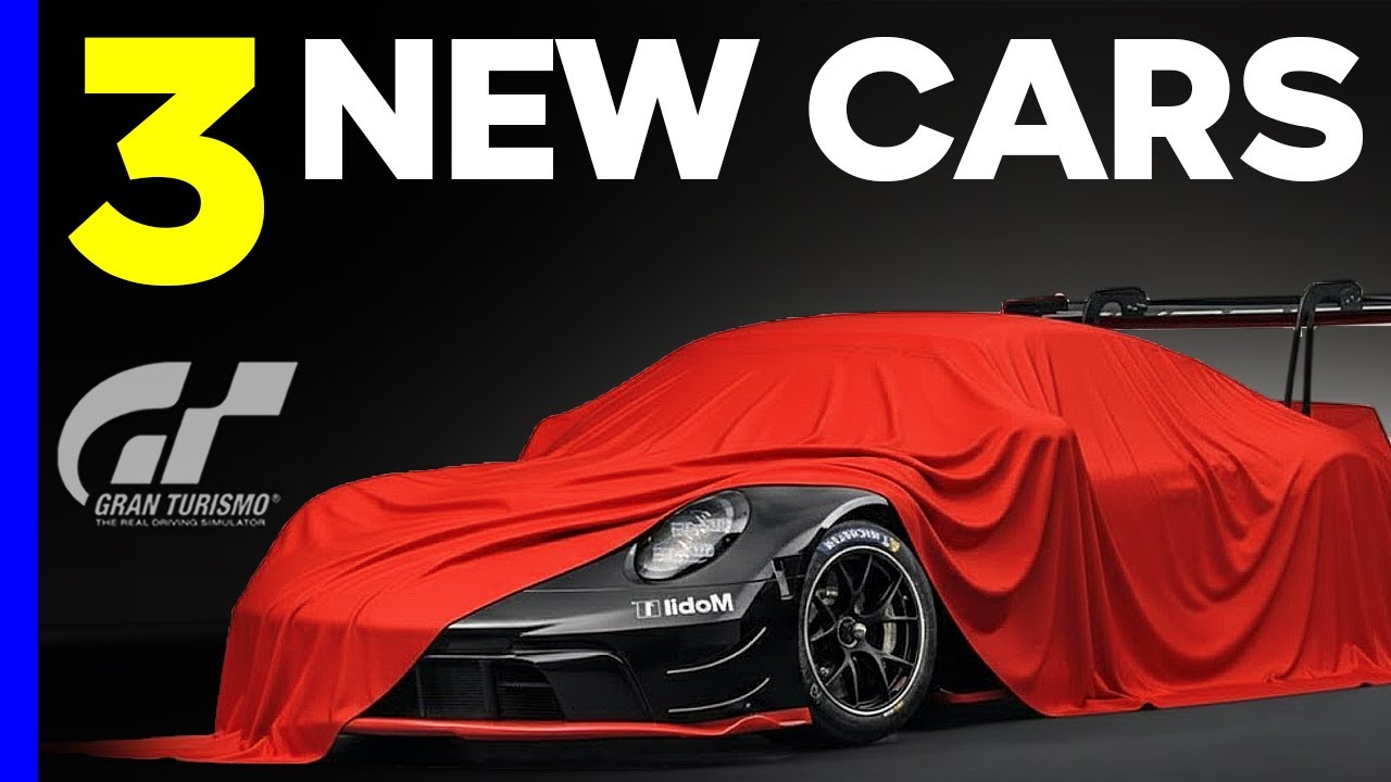 GT7 - 3 NEW CARS to Gran Turismo 7 | January UPDATE