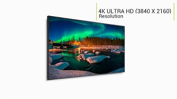 NEC C751Q 75"  4K LED Commercial Display at OfficeWonderland