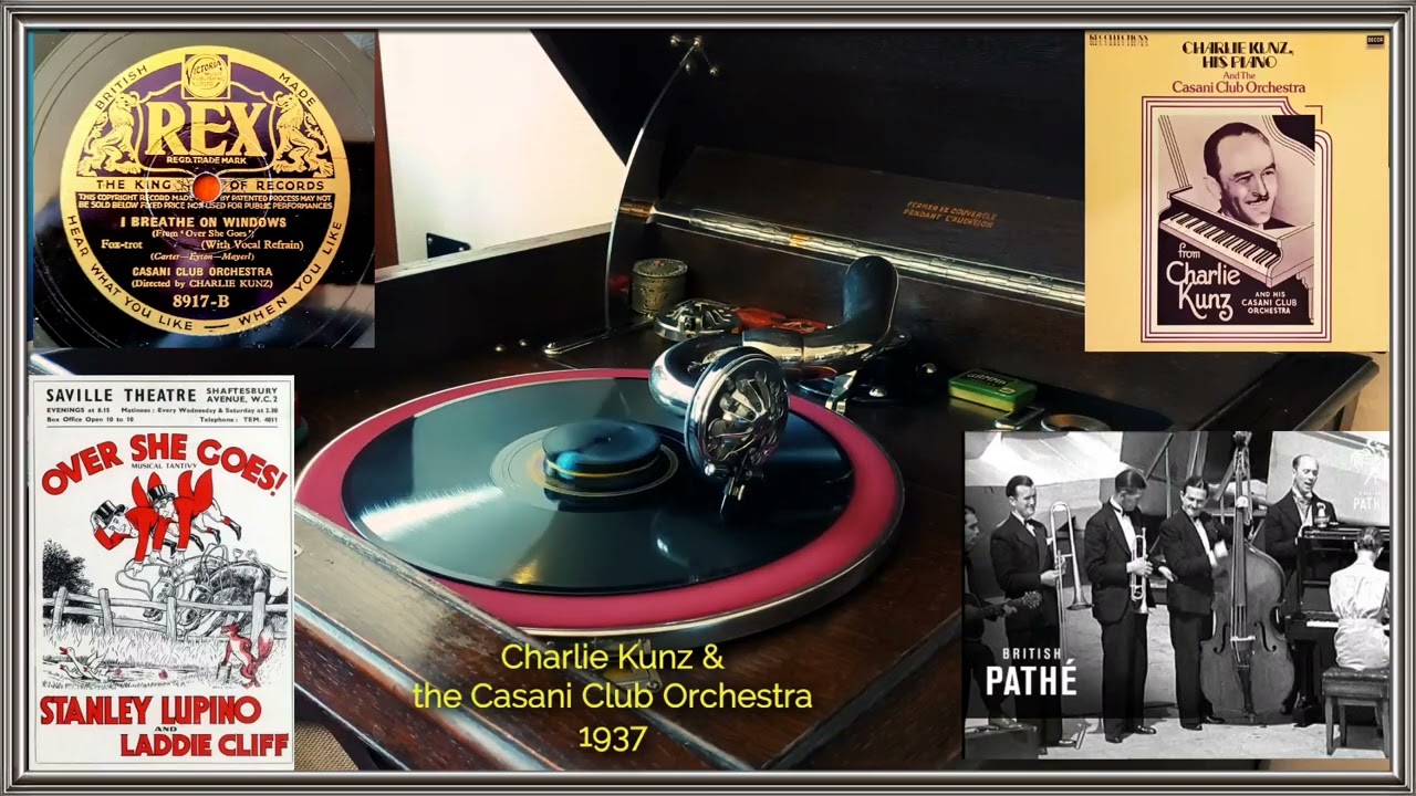 "I Breathe on Windows" (Carter - Eyton - Mayerl) - CASANI CLUB ORCHESTRA - REX 8917-B - 1937