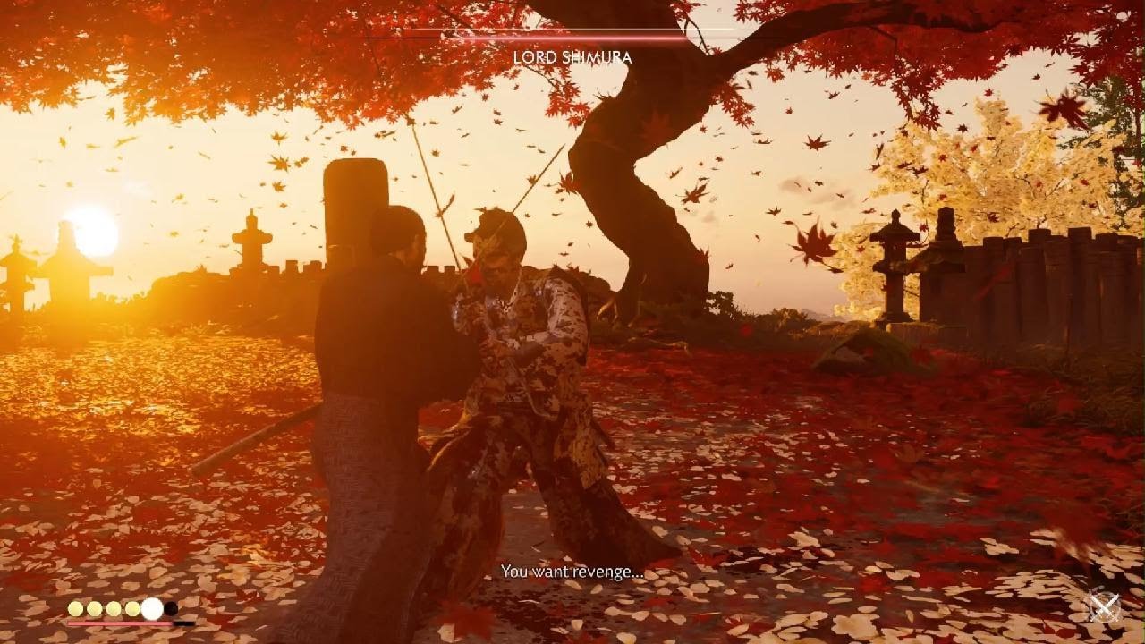 Jin Sakai vs Lord Shimura