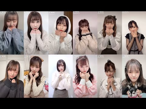 =LOVE(イコールラブ)8thカップリング「しゅきぴ」　12人が踊るTikTokの倍速しゅきぴ合わせてみた