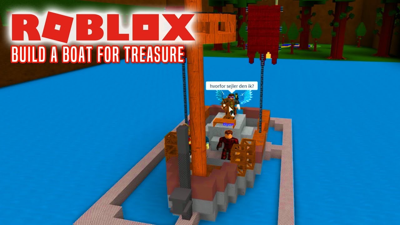 bygger bÅd med fans! - roblox build a boat for treasure