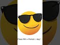 Secret Windows Emoji Trick! 😍 Win + Period (.) #shorts #pc #windows #tips #emoji
