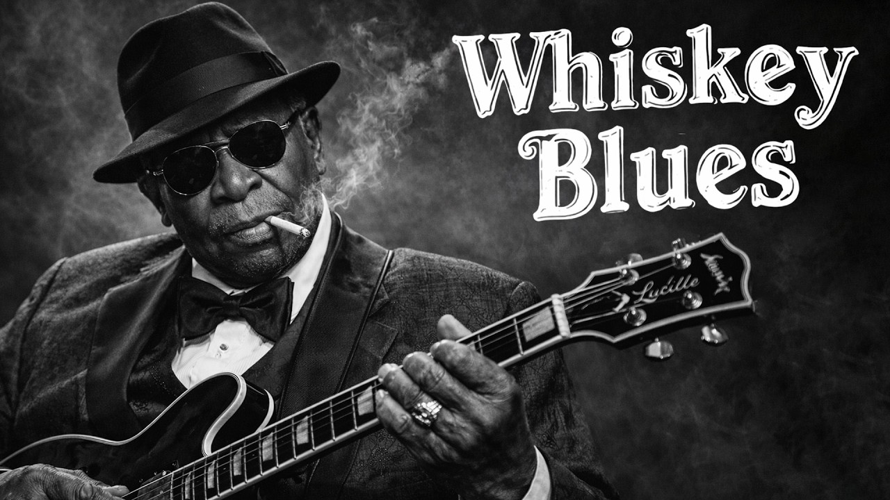 Midnight Whiskey Blues 🎸 Cold Nights, Lonely Steps & Whispered Strings
