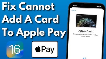 How To Fix Apple Pay Error While Adding Card | Fix Cannot Add Card To Apple Pay Wallet