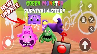 😍New UpDate Garten of BanBan Green Monster 4 Survival Story Full Android Mobile Gameplay screenshot 5