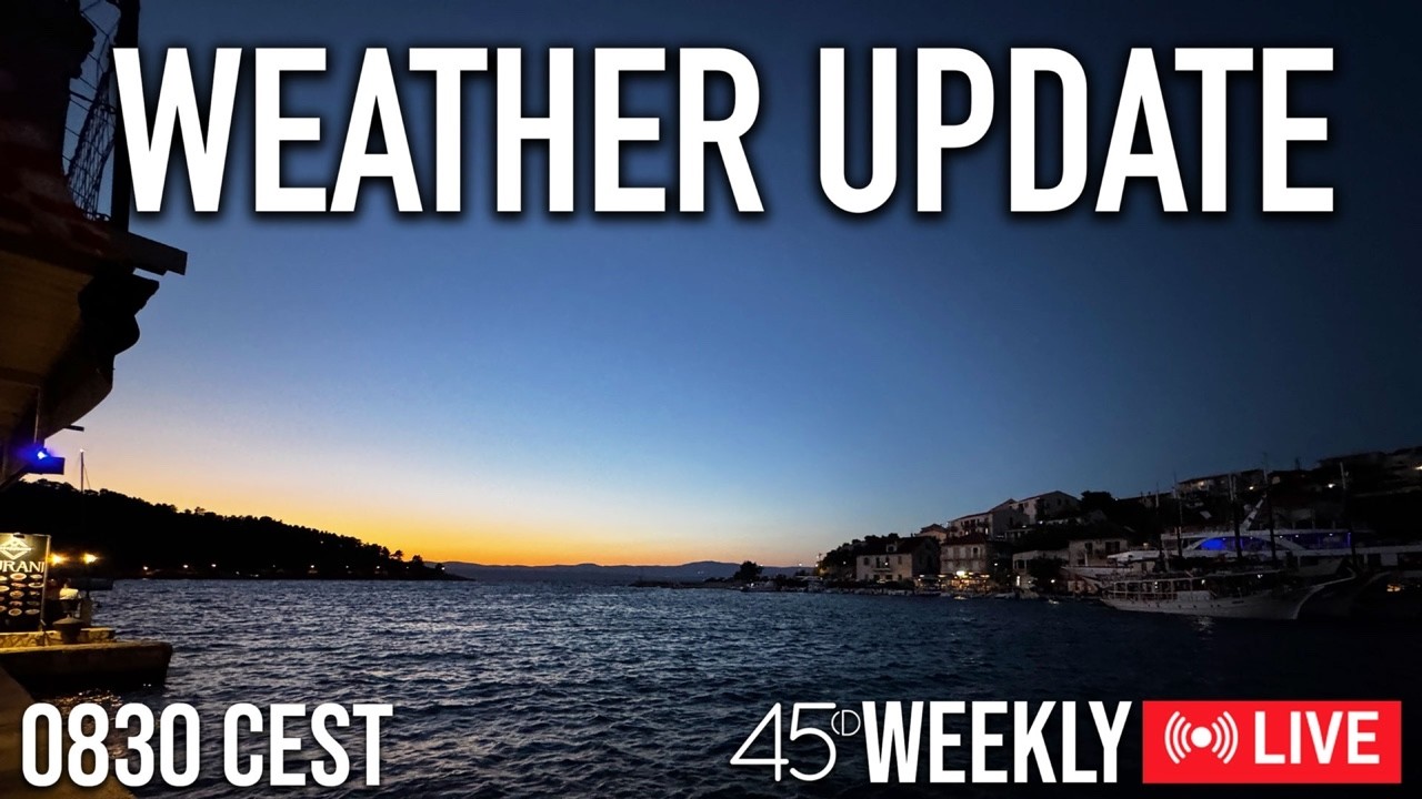 ⁣Tuesday 7th July - Weather Update