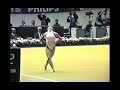 AA 1987 World Championships Ecaterina Szabo ROU FX 9 875
